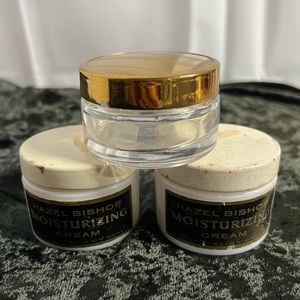 Set of 3 Vintage Make-up Jars.